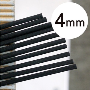 디퓨저 발향 섬유 리드스틱 4mm(1팩/10개) - 블랙